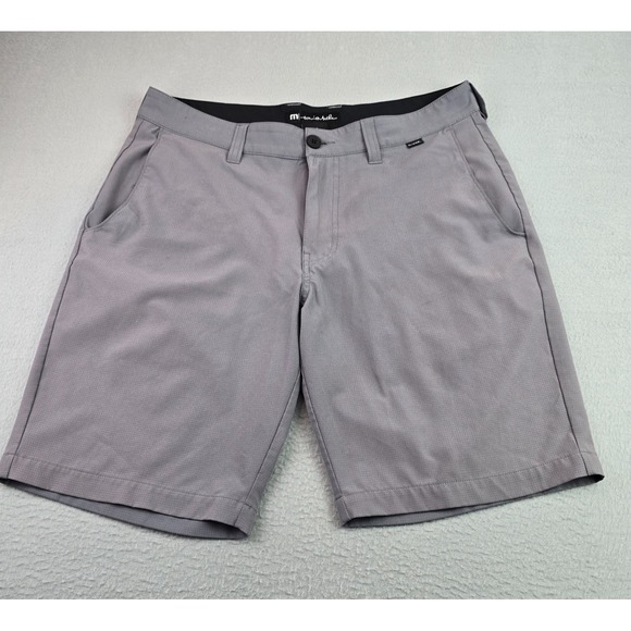 Travis Mathew Other - Travis Mathew Gray Performance Golf Shorts Size 33 Stretch Lightweight Casual